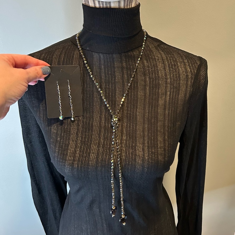 Park Lane ‘CELESTIAL’ Necklace & Earring Set Swarovski Crystals